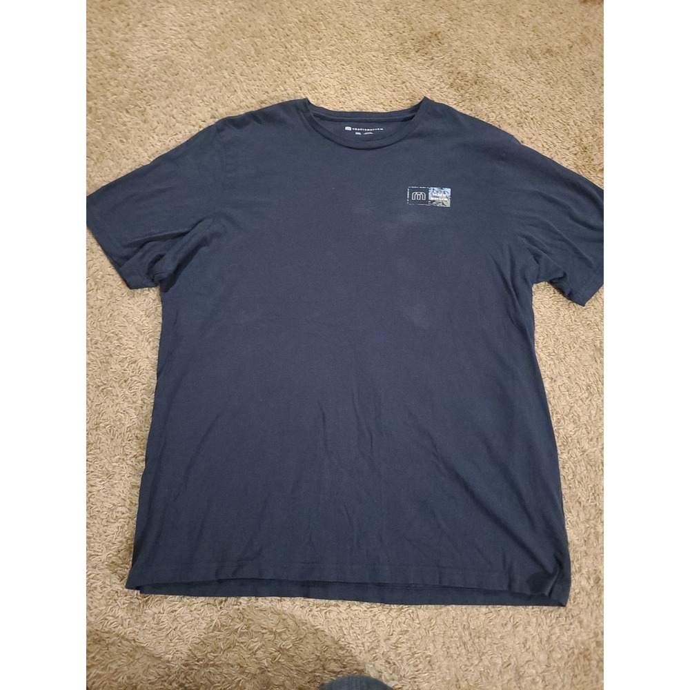 Travis Mathew Endless Vacation XXL (2X) Graphic T-Shirt Black